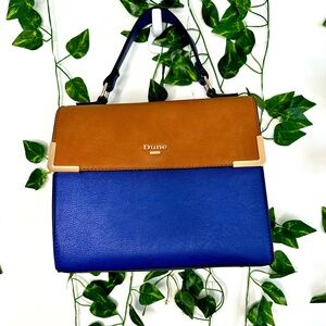 💙🤎 Dune Color Block Crossbody EUC 💙🤎